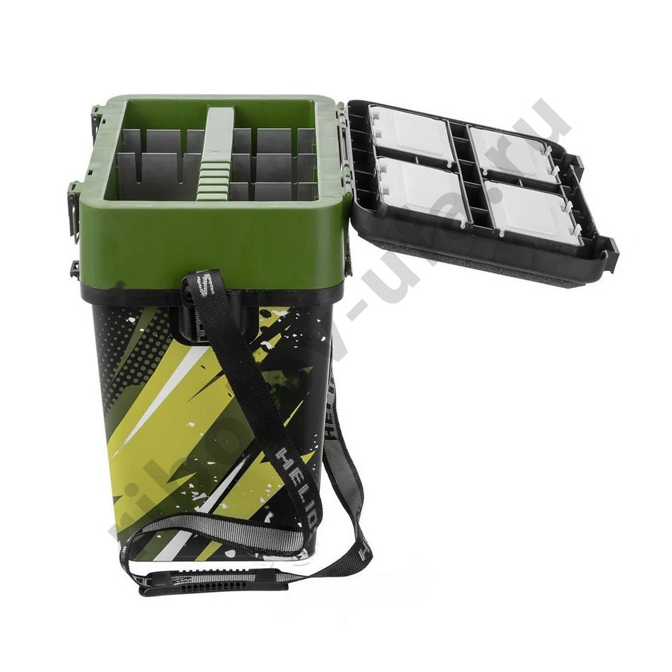Ящик зимний Helios Zander 19л односекц. хаки