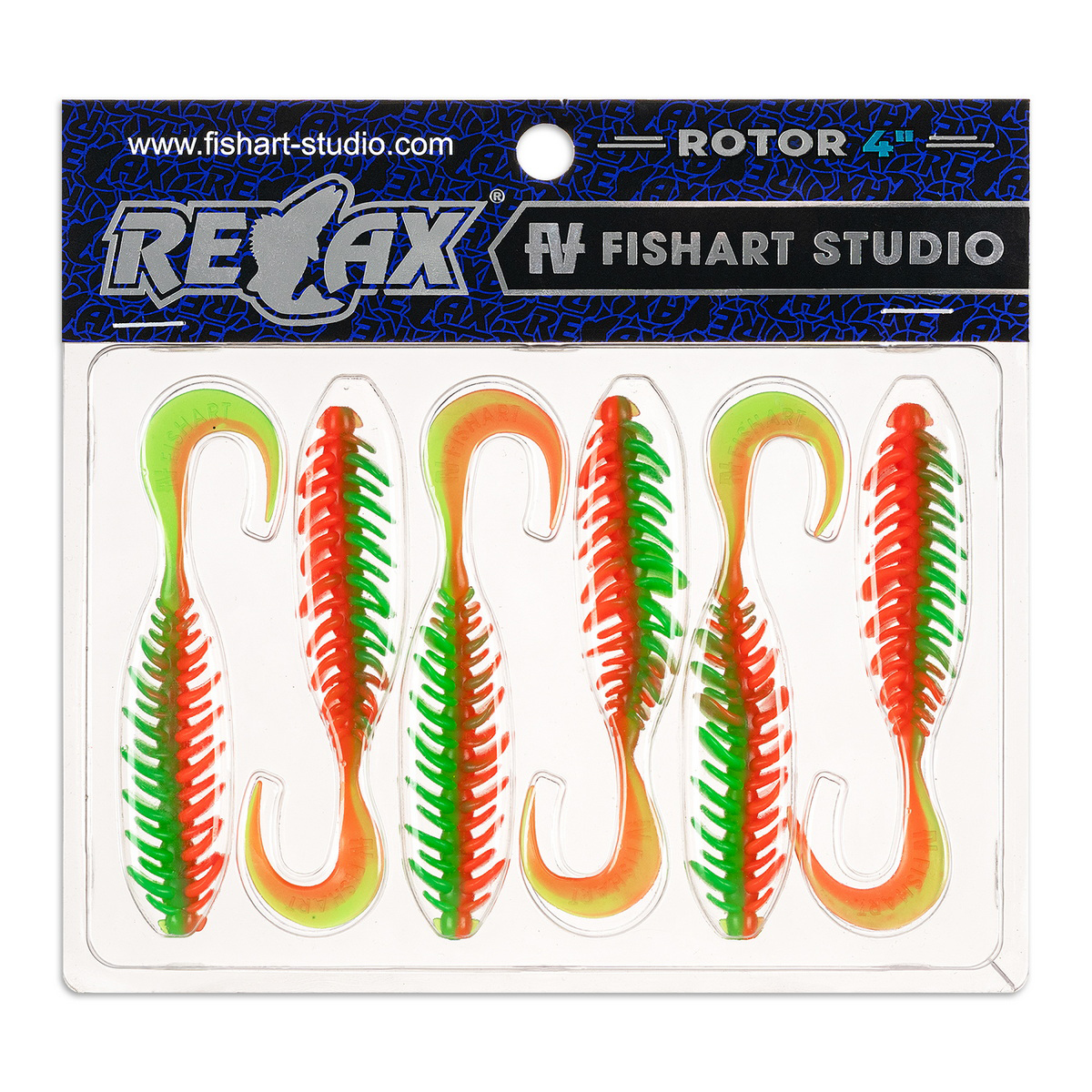 Силиконовая приманка Relax Rotor 4in 10см - TL420