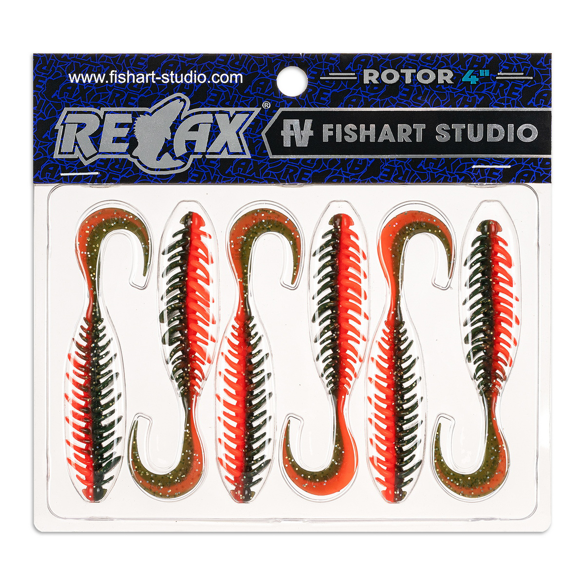 Силиконовая приманка Relax Rotor 4in 10см - TL422
