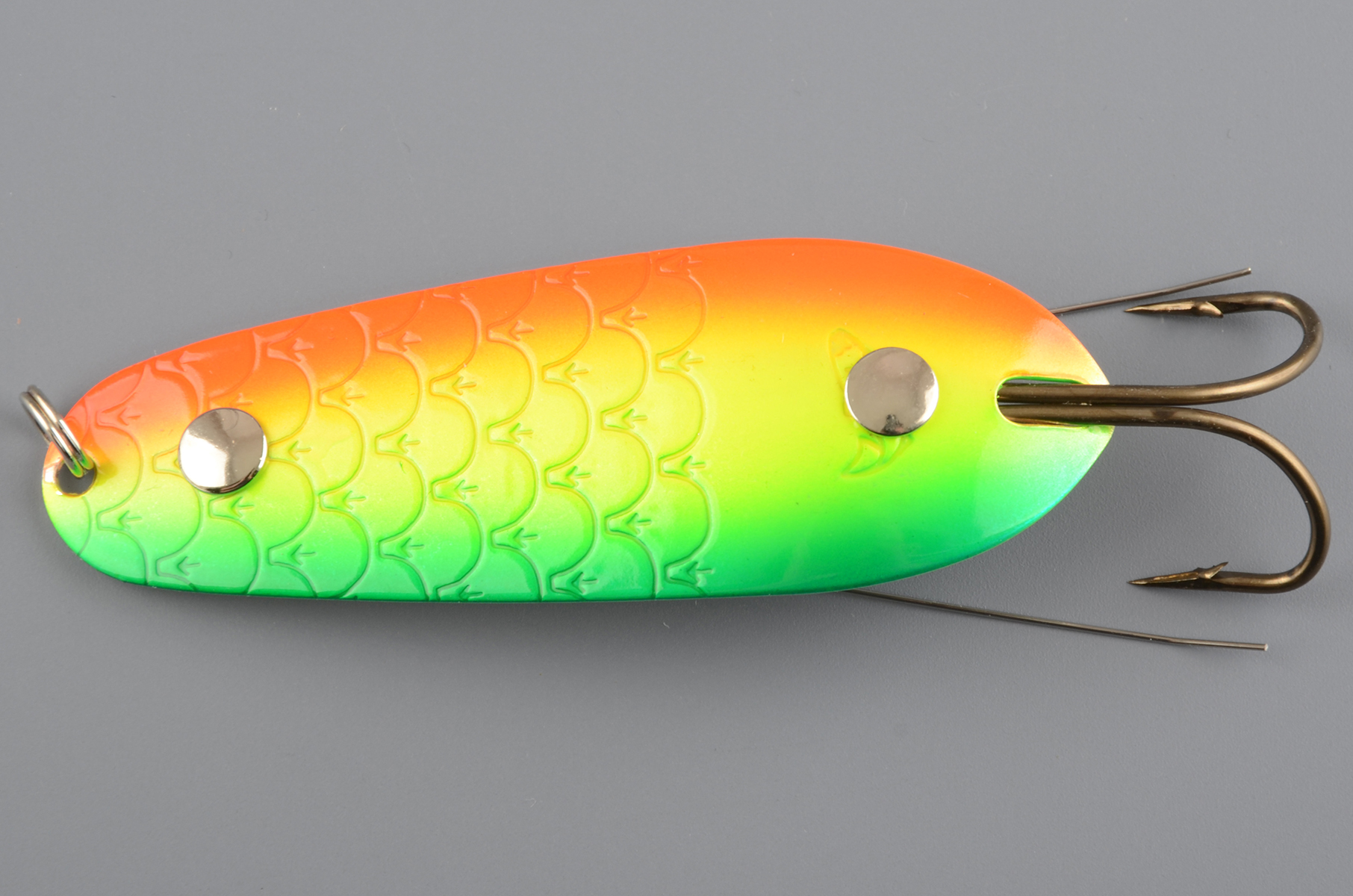 Блесна колеб. Kuusamo Rasanen 70/10 (незацеп.) GR/FYe/FR-S, UV