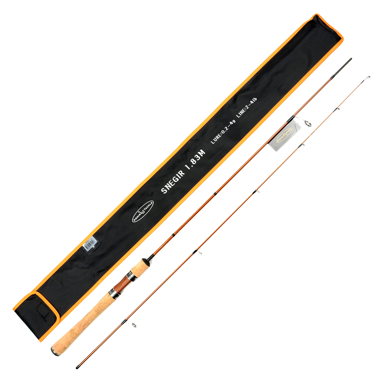 Спиннинг Admiral Snegir 1.83м, 0,2-4гр 