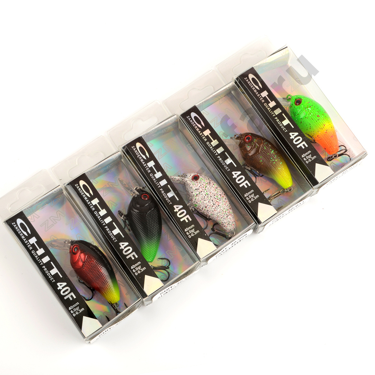 Воблер Zander Master Chit 40F 6гр, 0-0.3м цв. 12