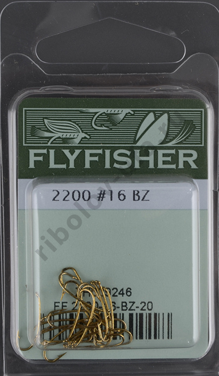 Крючки Flyfisher 2200 #16 BZ