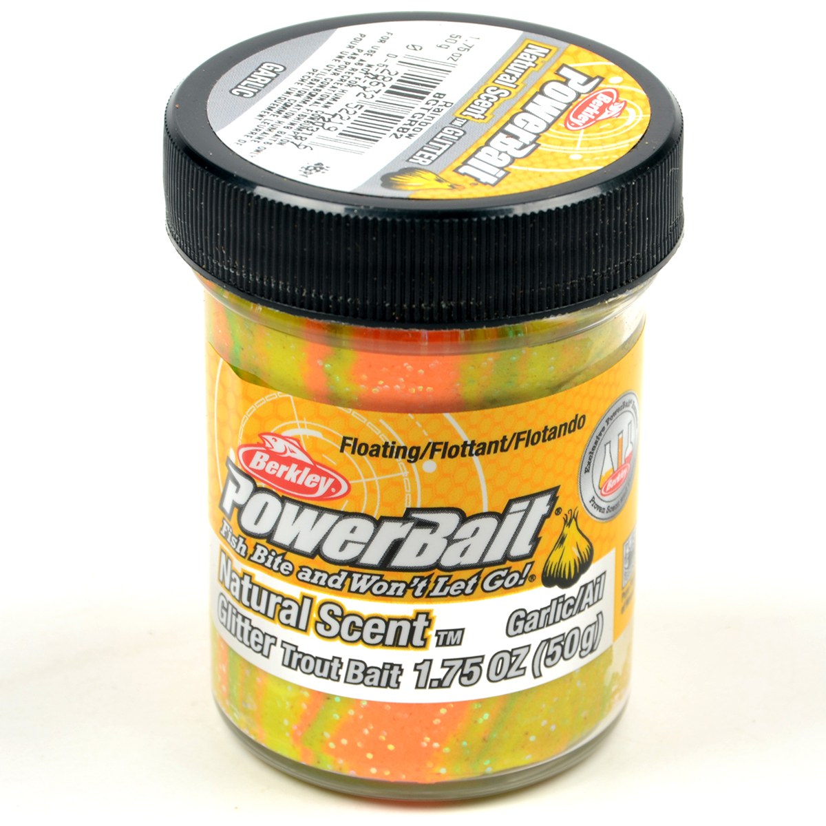 Паста форелевая Berkley PowerBait Natural Scent Garlic Rainbow/ Чеснок радужный 50гр