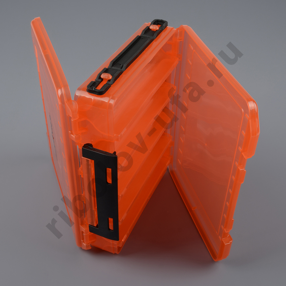 Коробка для воблеров Namazu двухсторонняя, 10отделений (200x170x46 мм) 1101