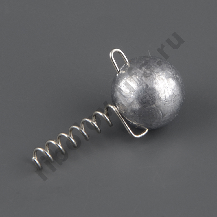 Груз Чебурашка разборная шар штопор 16гр попереч. вставка уха (уп/10шт)