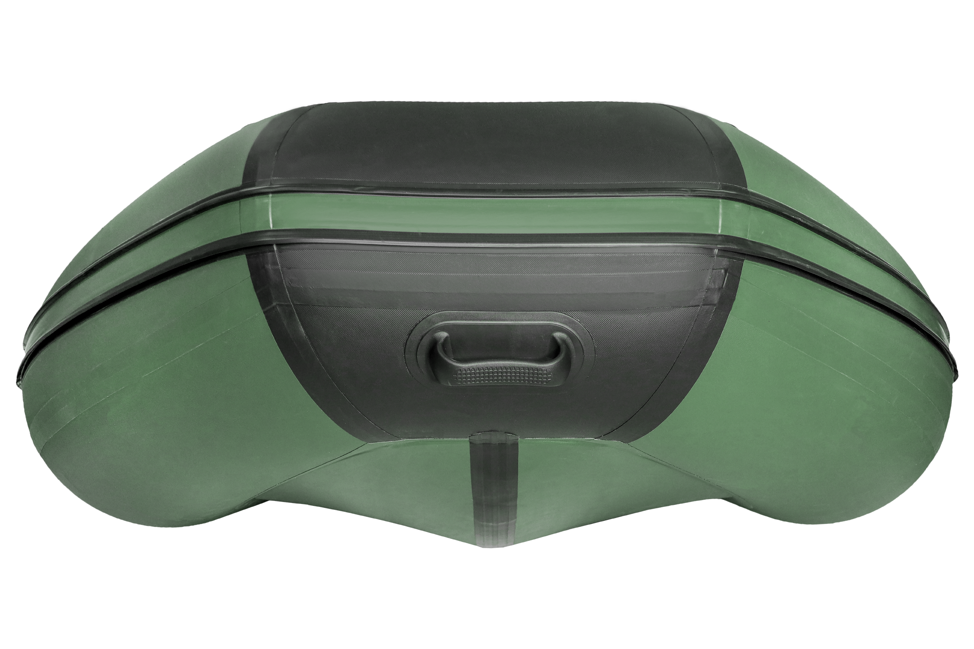 Лодка Ривьера Компакт 3400 СК комби зеленый/черный