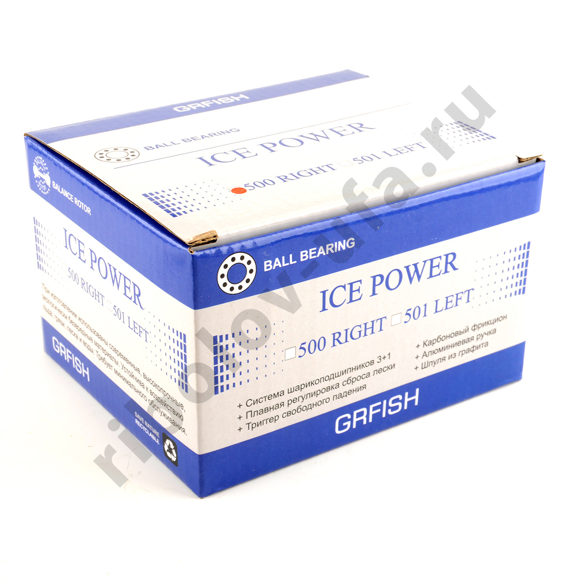 Катушка зимняя Grfish Ice Power 500