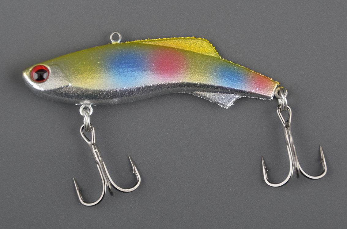 Раттлин Madness Shiriten Vibe 53 Silver Powder Series #SY04 Ginpun rainbow