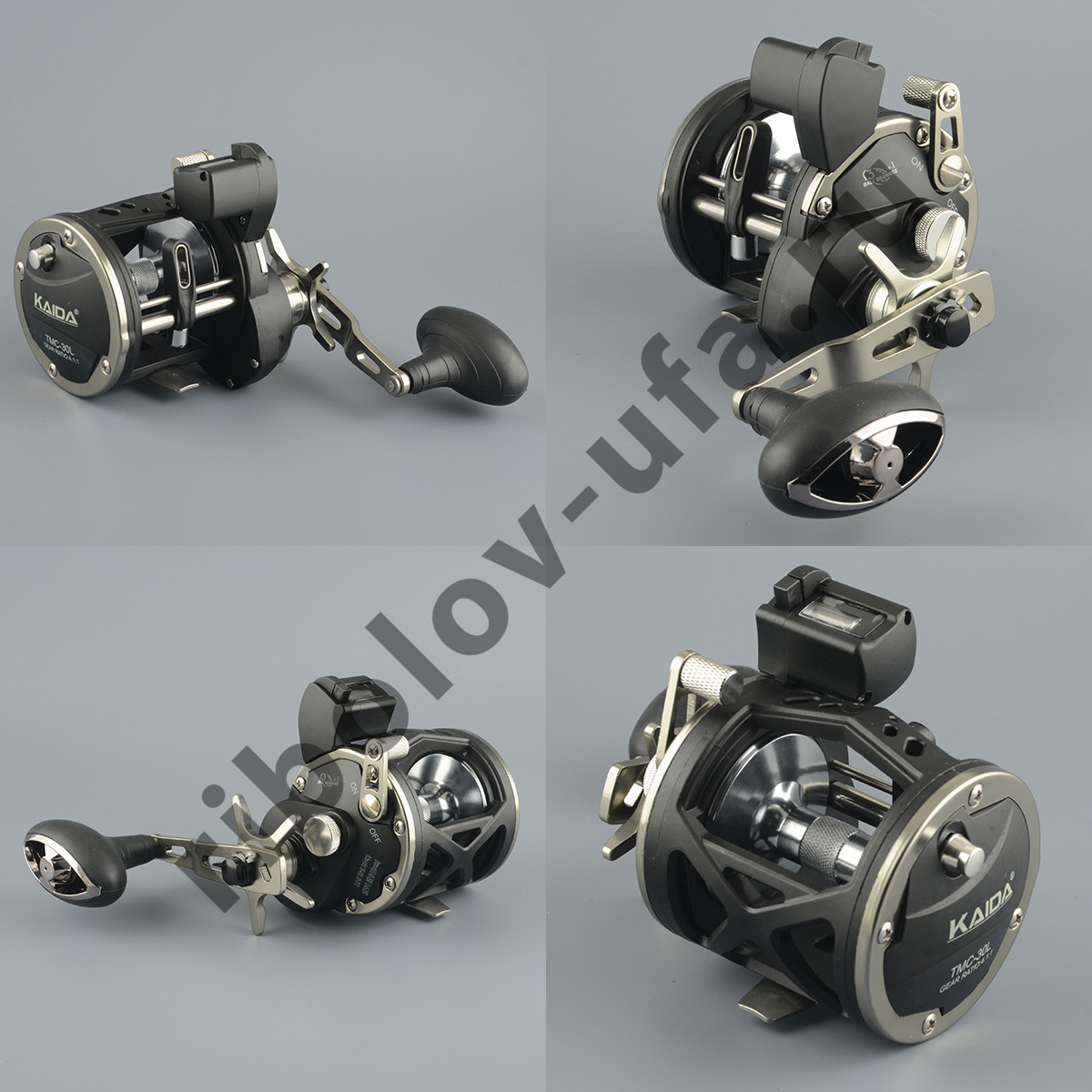 Катушка мульт. Kaida TMC 30L с счётчиком леворукая
