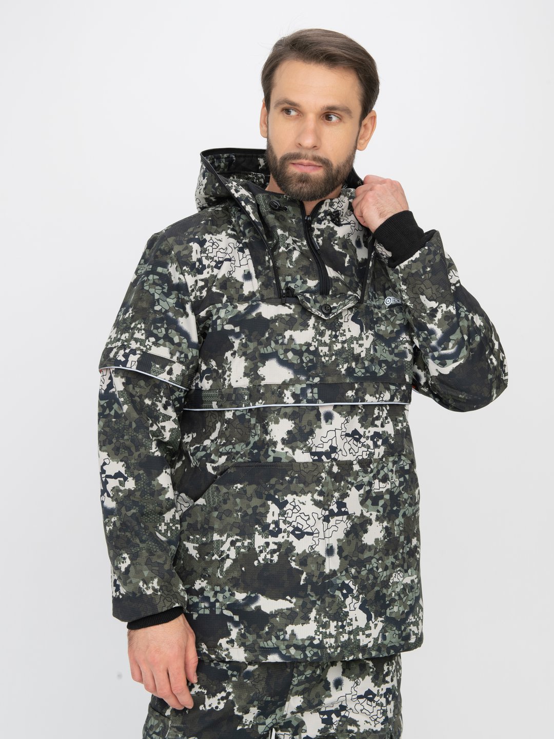 Костюм деми Huntsman Антигнус-Люкс с лов. и пыль цв.КМФ №181, тк.Смес Микро РипрСтоп 48-50 (170-176)