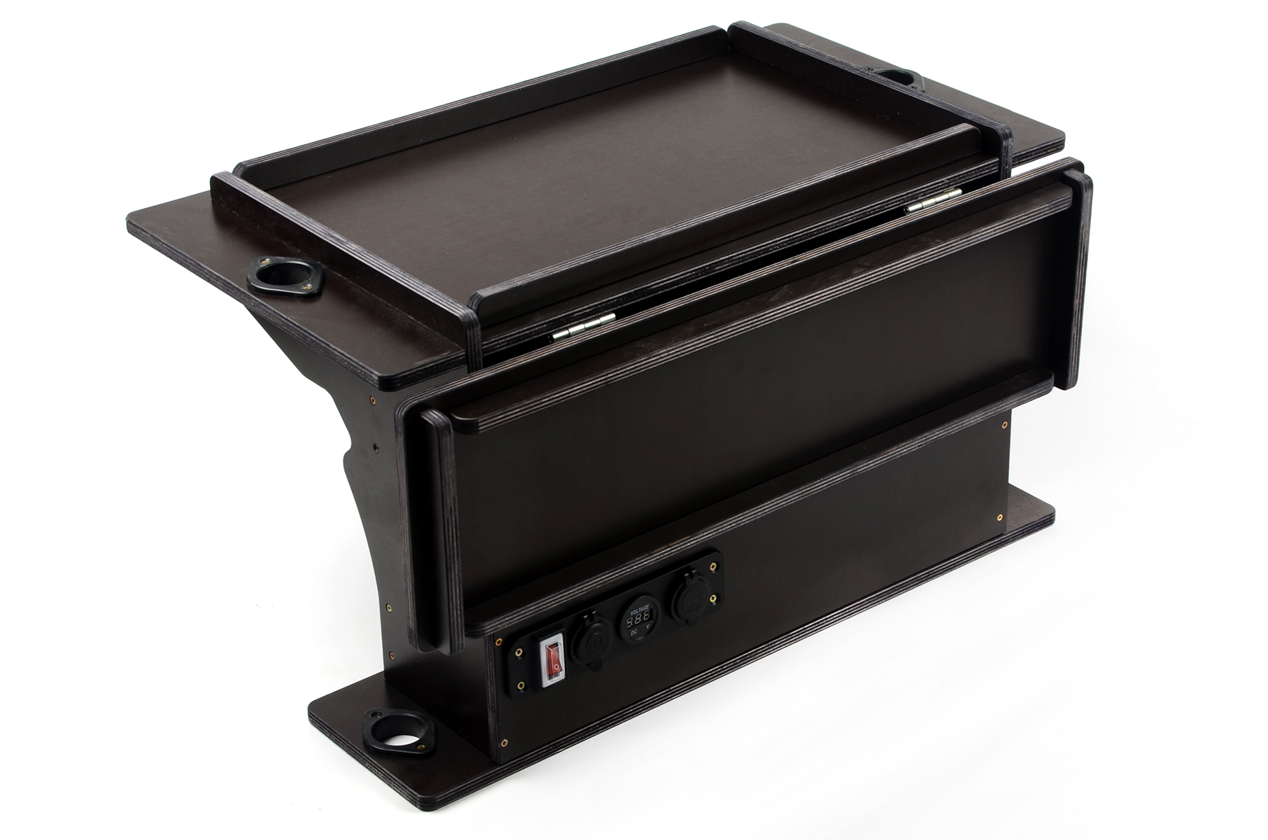 Столик Комбо расклад. с электропанелью, с крепл. на лтр, с уд-лями и нишей под вккум. №20 Патриот