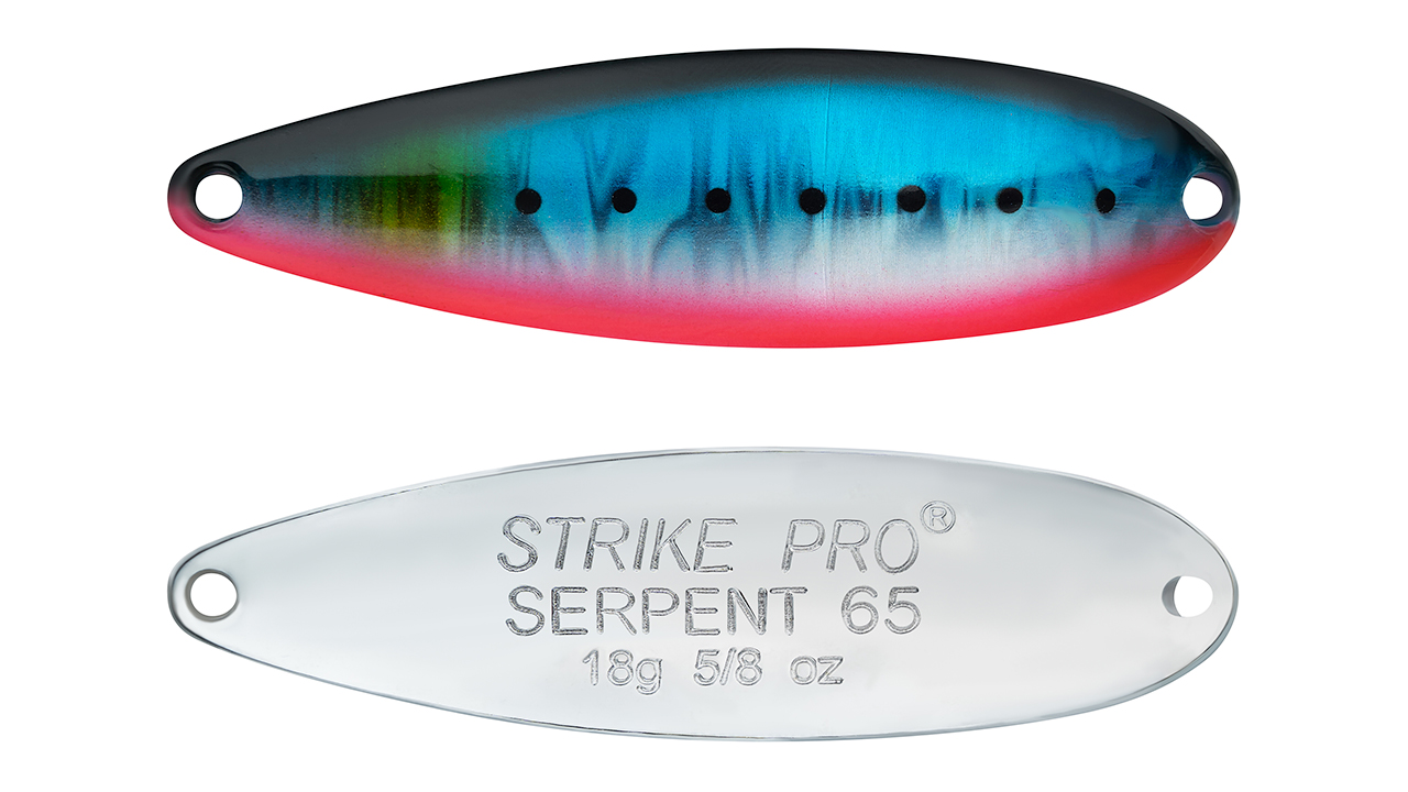 Блесна Strike Pro Serpent Double 75M двойник-незацепляй 18гр, 7,5см ST-010BD#A234-SBO-LU