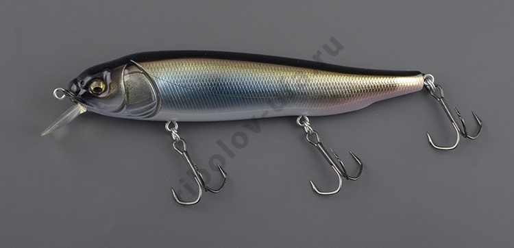 Воблер Megabass Lates Feeding Woofer 120 мм, 16.8 гр., 0.0-2.0 м (m cosmic shad)