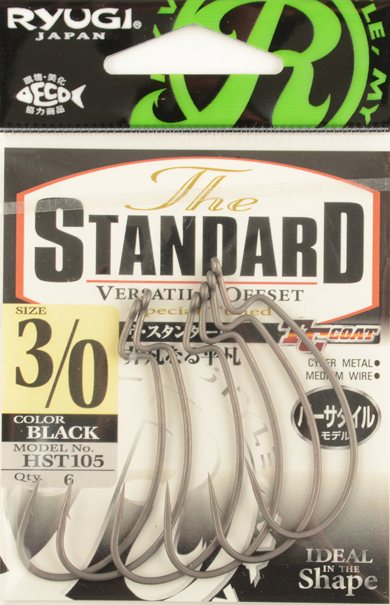 Офсетный крючок Ryugi The Standard Hook TC(tef) №3/0