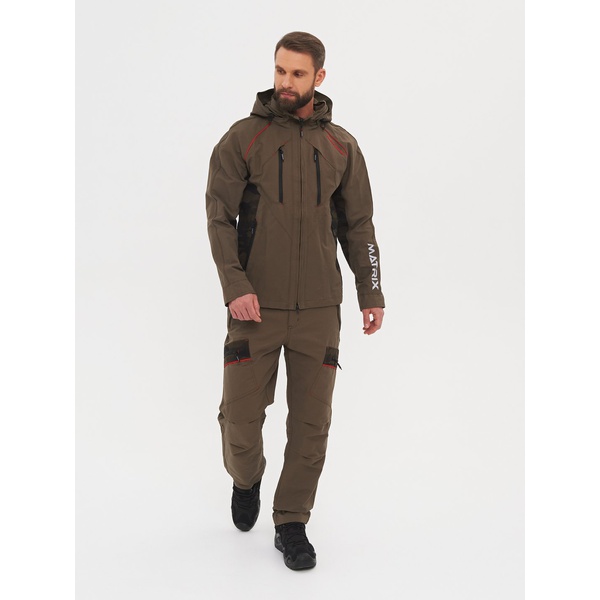 Костюм Huntsman Матрица цв. Хаки CN001 тк. Nylon Cotton р.52-54 (170-176) РР