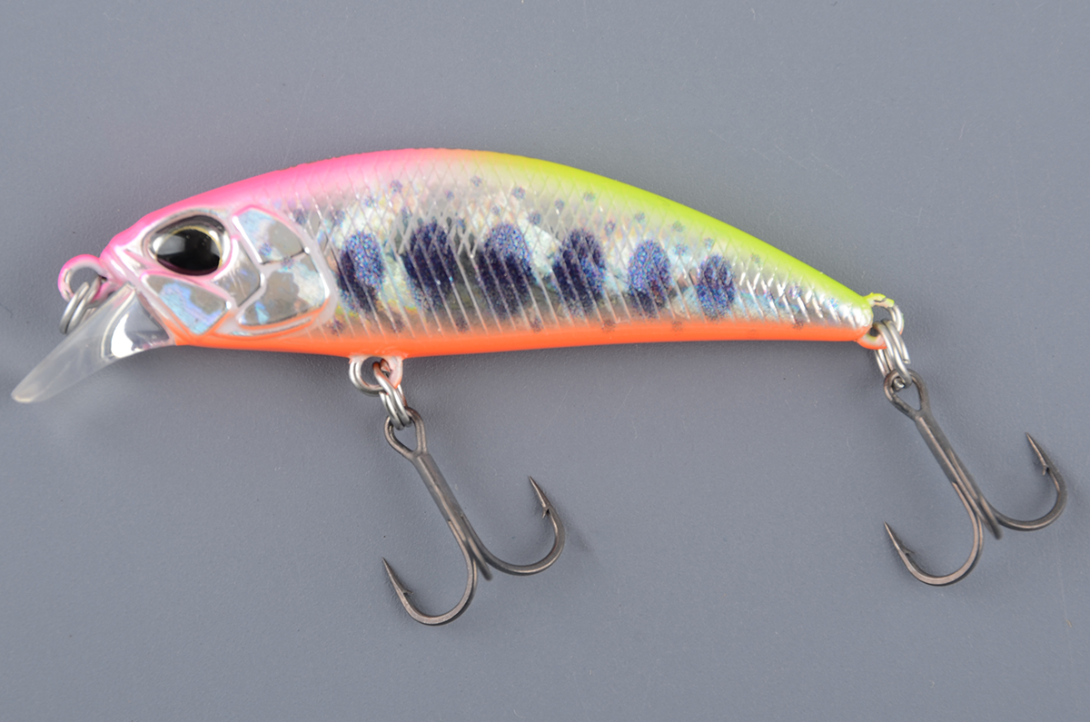 Воблер Duo Spearhead Ryuki 45S, 45mm., 4.0g., тонущ., # UV Pink Chart Yamame OB ADA4093