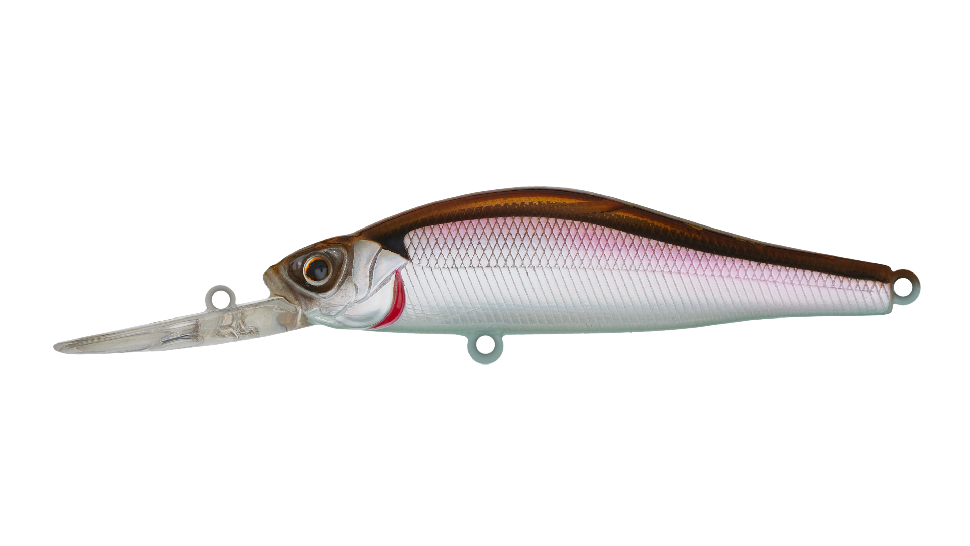 Воблер Strike Pro Archback Deep 80L 10,8гр., (1,5-4,0м) кр.тр.Owner  EG-125AL-SP#A53T-EP