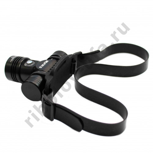 Фонарь подводный Delfin H1 1200 люмен, свет желтый, налобный, без аккумулятора (1 аккум. 18650)