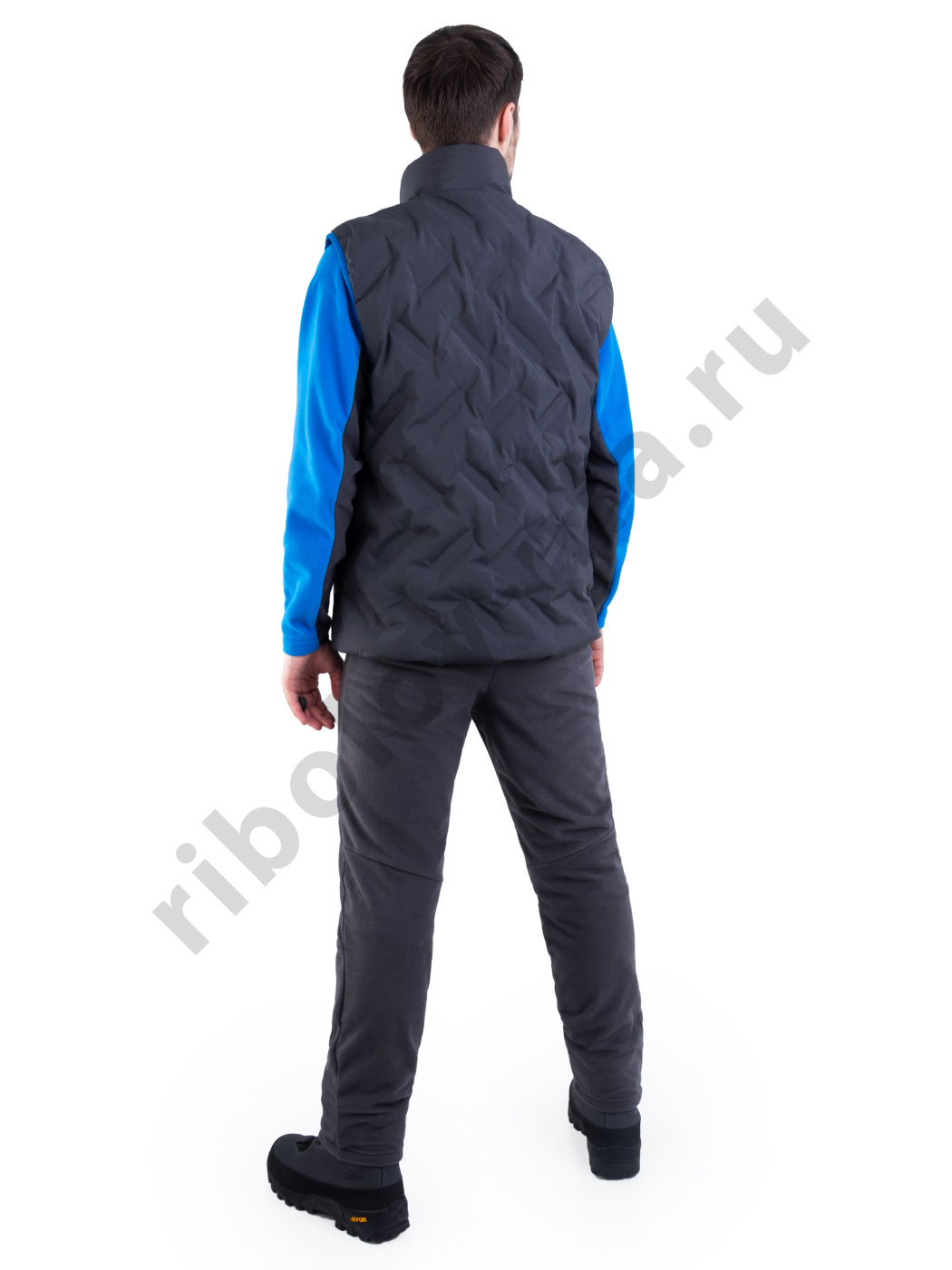 Жилет утепленный Novatex Алдан Grayling графит р. 48-50 рост 170-176