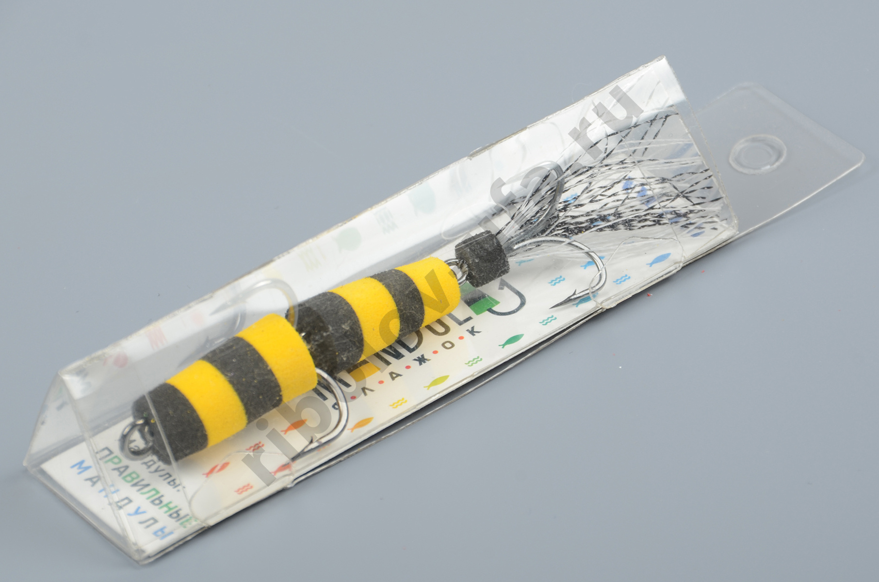 Приманка джиговая XXL Fish, Мандула Флажок, блистер мод.№1, 90мм #ЧЖЧЖ