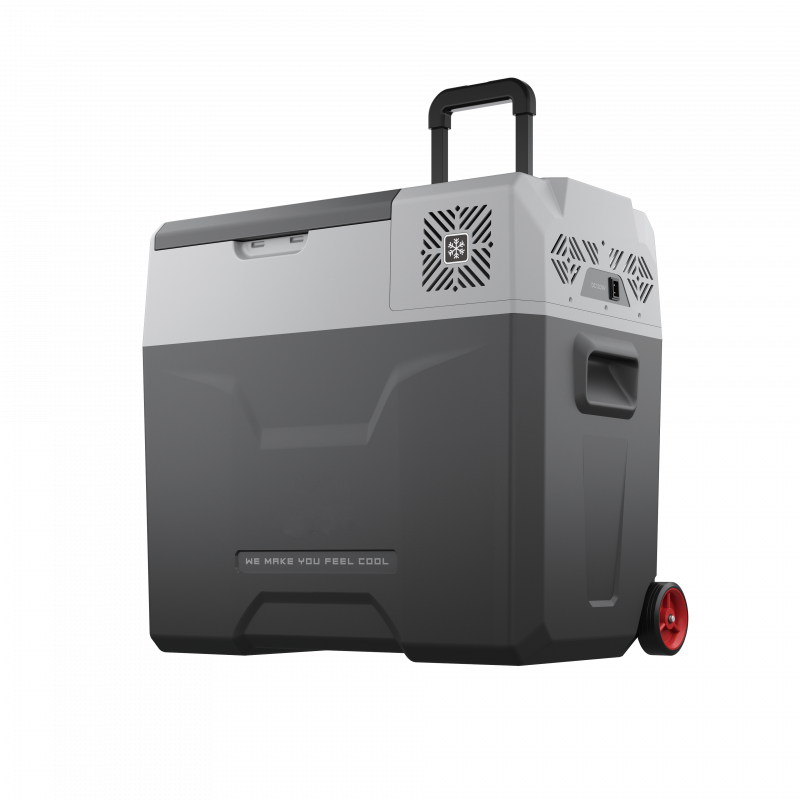 Холодильник Alpicool 50л переносной 12/24/220в с колесами и телескоп.ручкой серия-CX