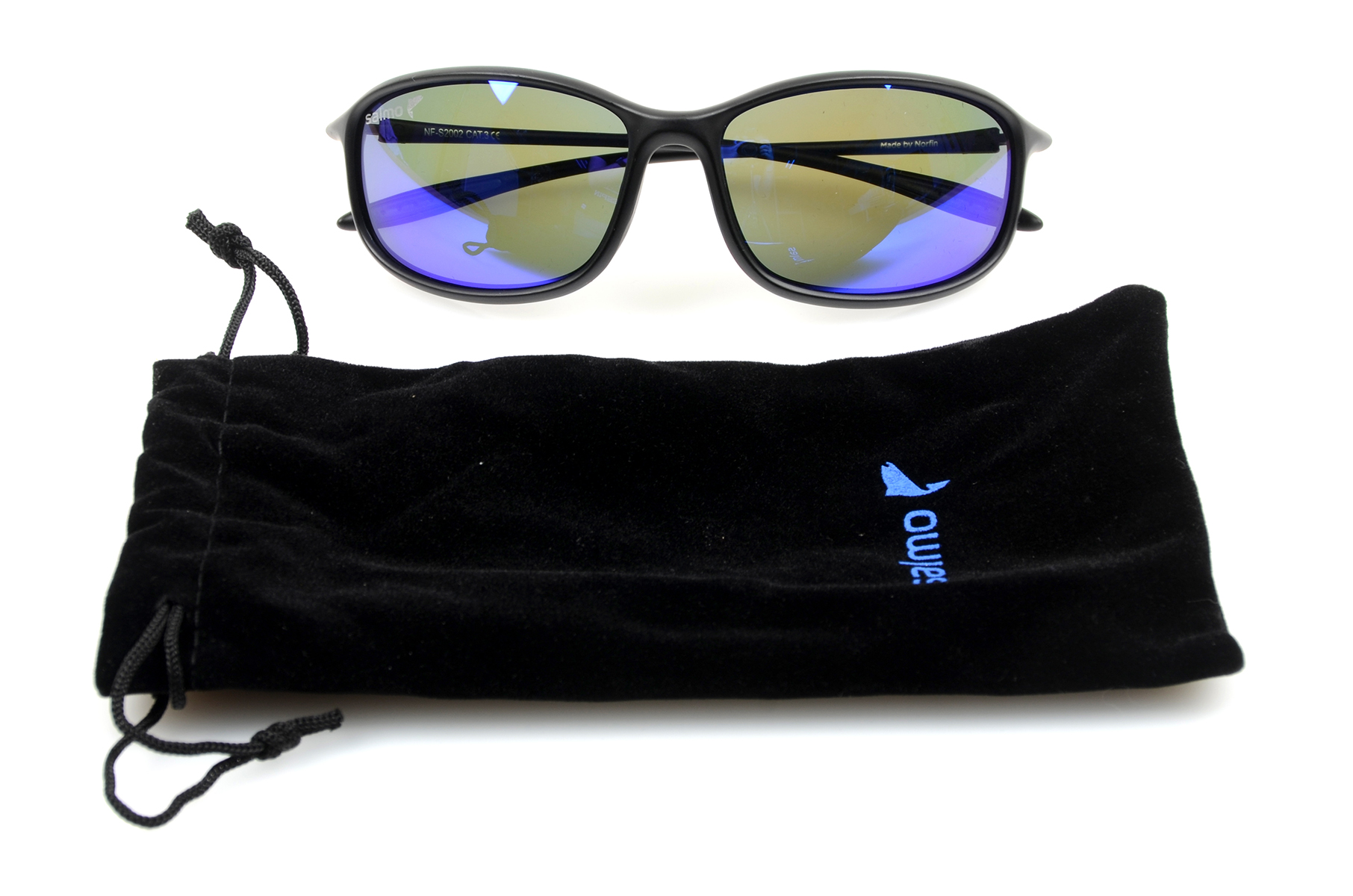 Очки поляриз. Norfin for Salmo линз. синие Revo 02