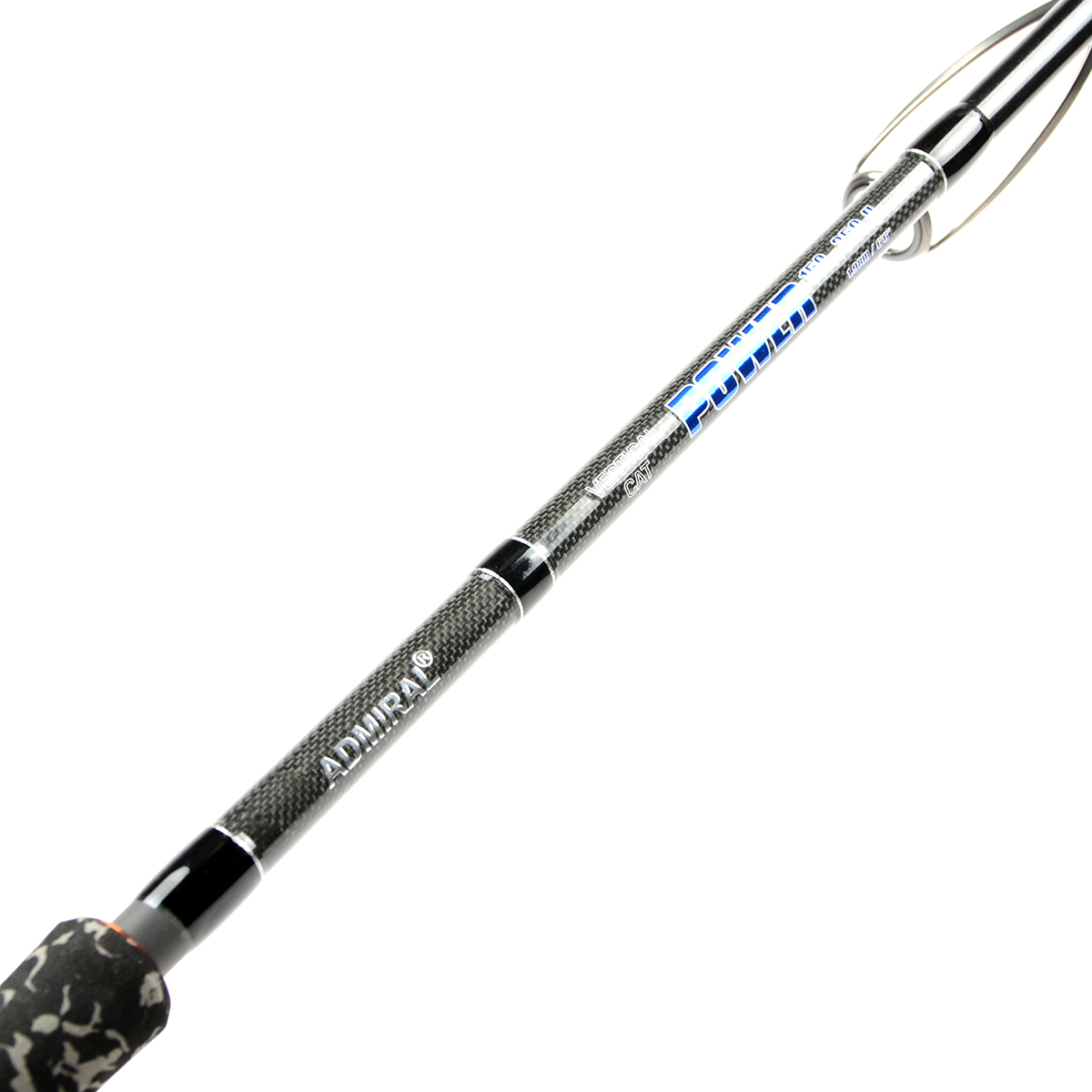 Удилище Admiral Vertical Cat Pole Power без колец 1,98м, 150-350гр