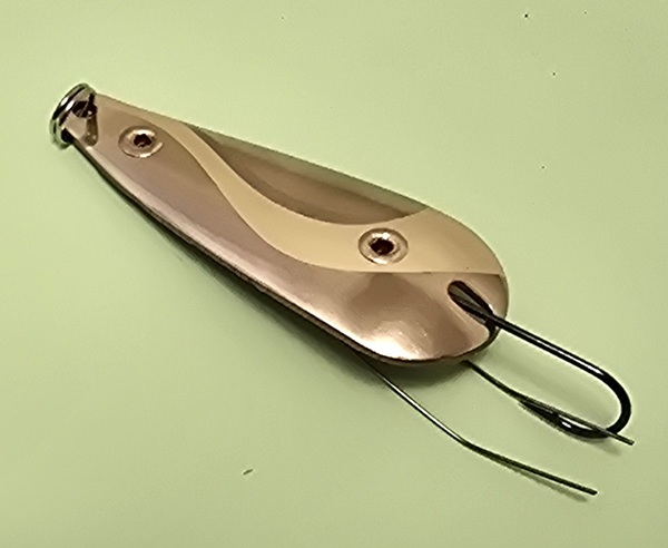 Блесна Нижегородская Сенеж 1-кр. незацепляйка 17гр цв. 02 золото