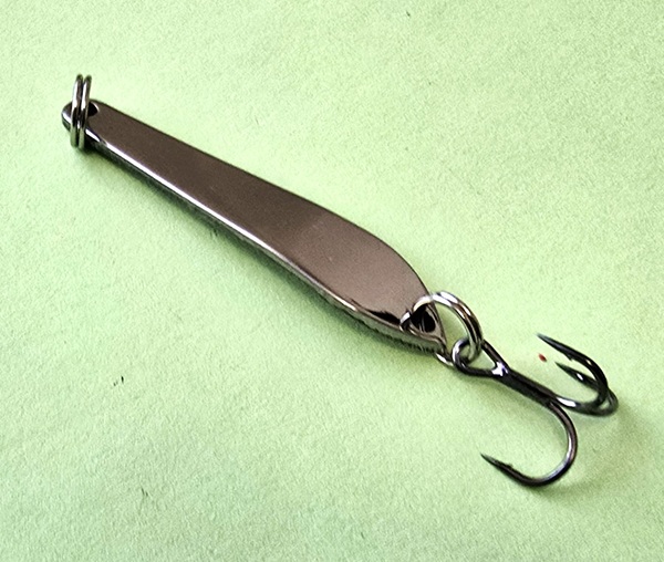 Блесна Нижегородская Гвоздик 3гр цв. серебро-глянец