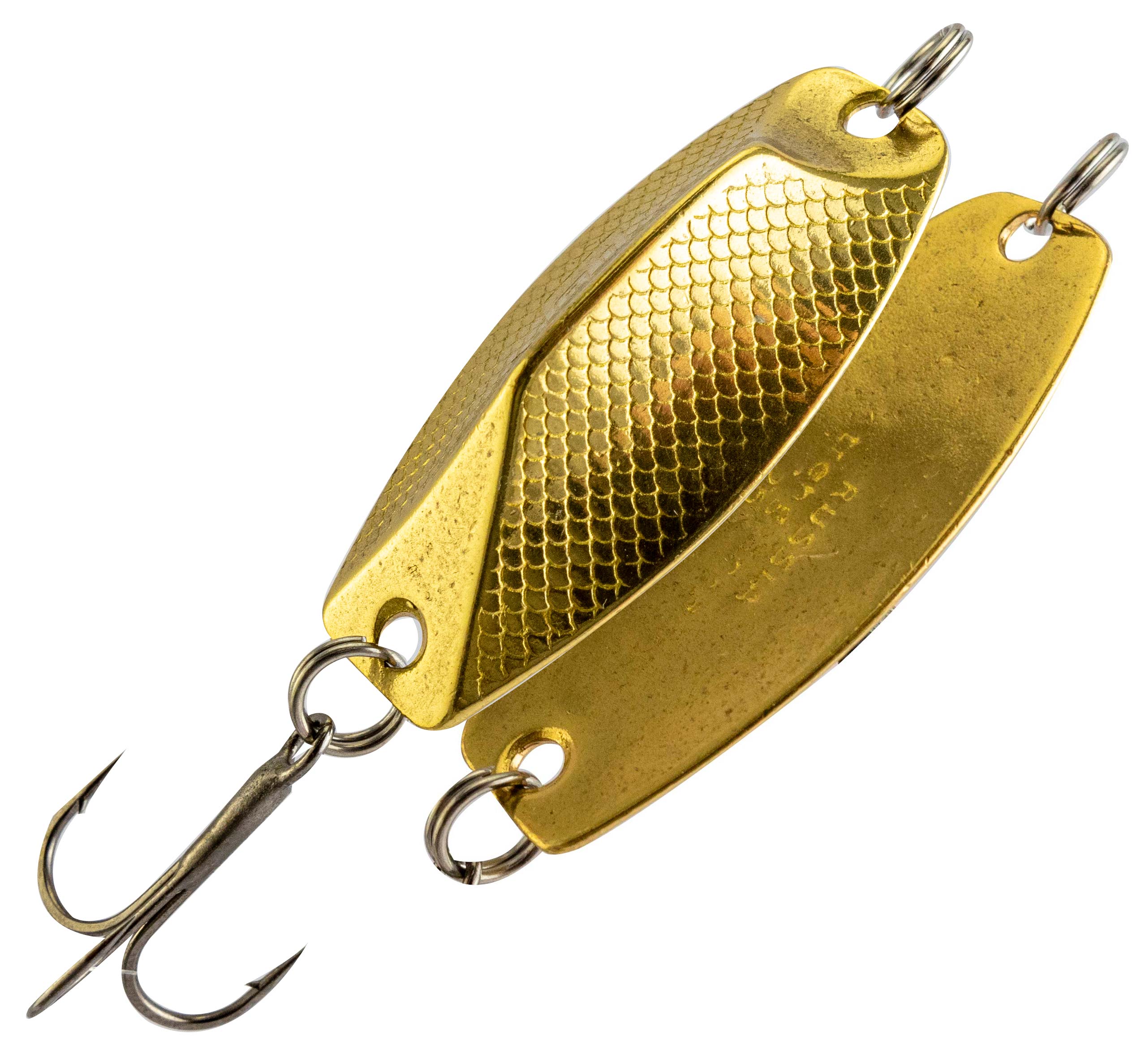 Блесна Русская блесна Трехгранка 12гр - 02 латунь/лак