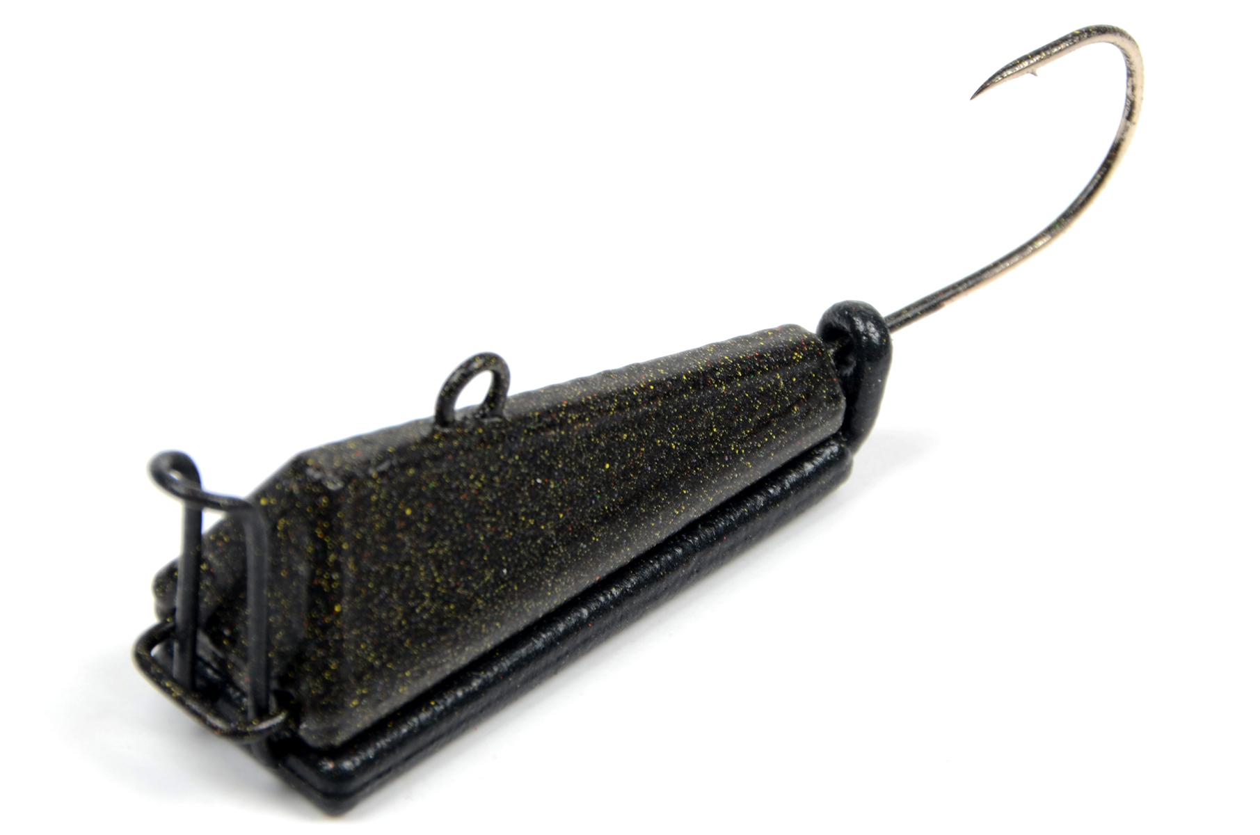 Стукалка на налима Ст.О шумовая свинец крашеная 80 гр.