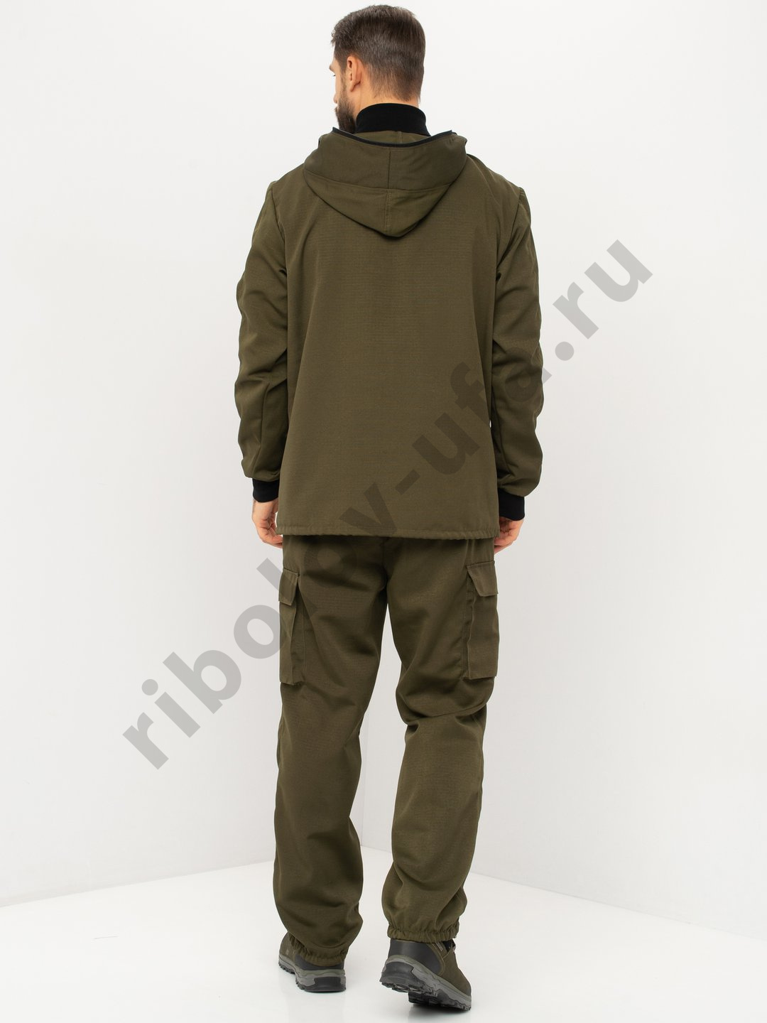 Костюм Huntsman Антигнус-Эконом цв. Хаки, тк.Смесовая Рип-Стоп р. 44-46, рост 170-176