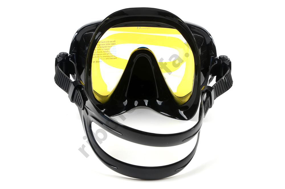 Маска Sargan Окулятор, черный силикон, просветленные линзы 