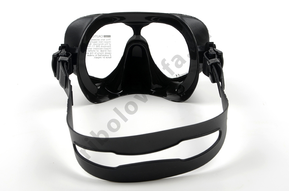 Маска Sargan Сейм, черный силикон, черная рамка