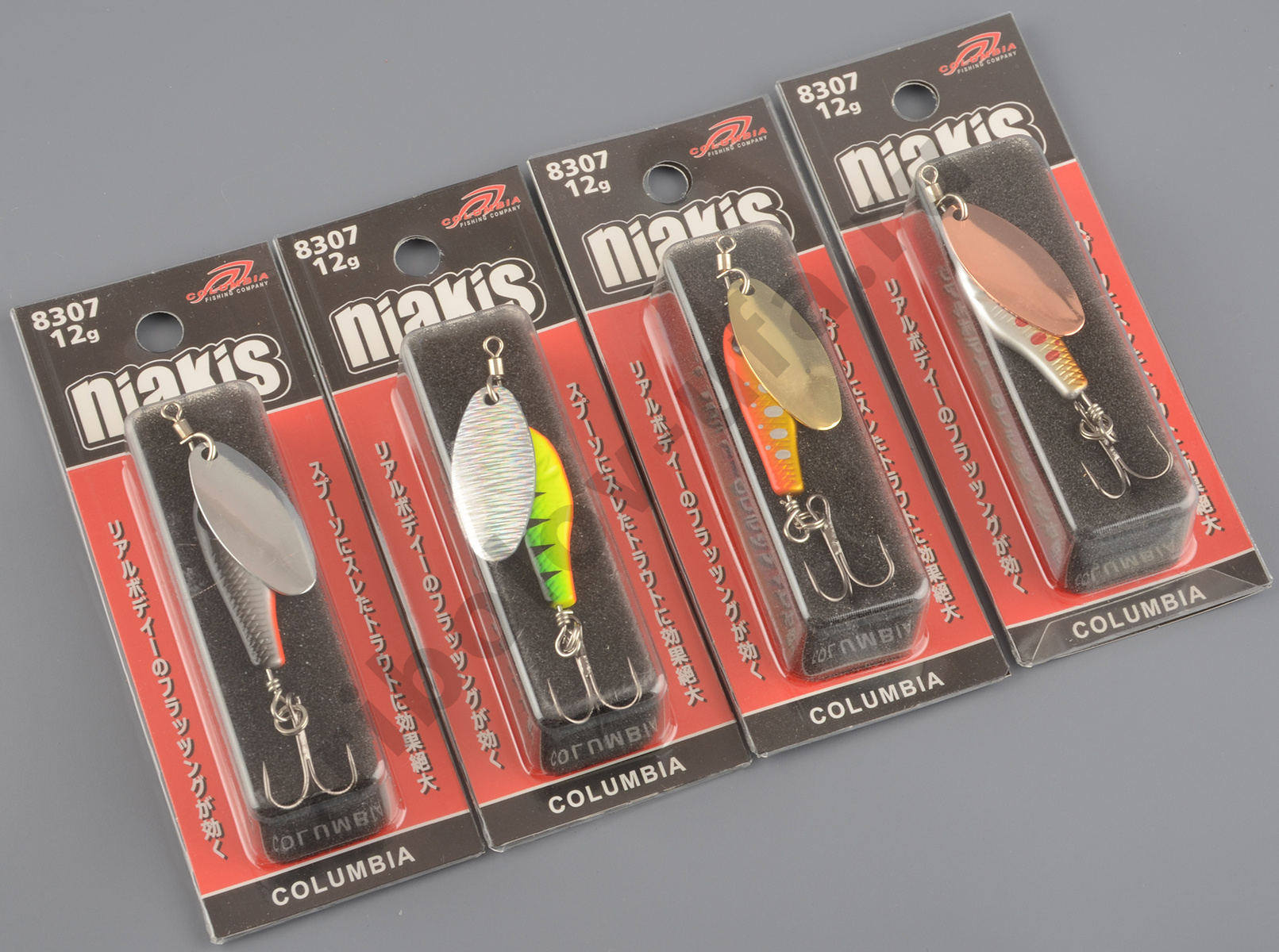 Блесна Columbia Niakis Spinner 12гр цв. 001