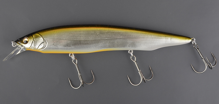 Воблер Megabass Kanata 16см, 30.0гр, 0.8-1.2м floating (m stardust shad ob)