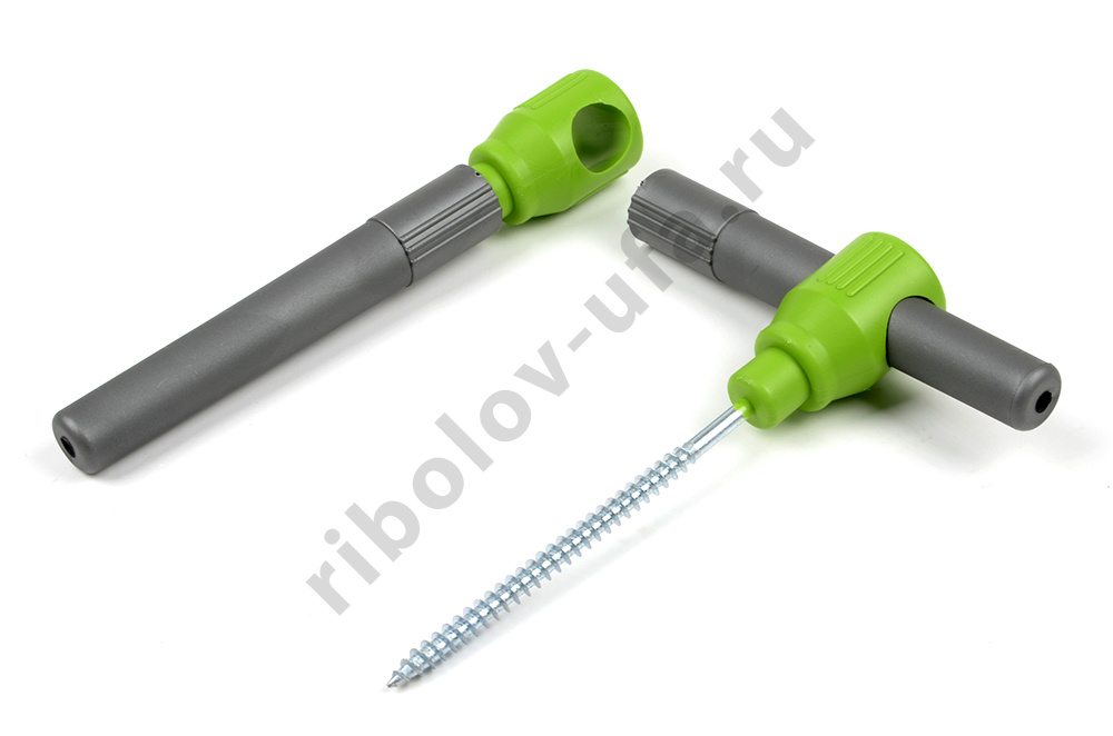 Комплект ввертышей для зимней палатки -45 серо-зеленый (4шт/уп) Helios