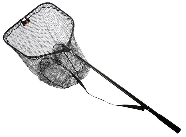 Подсачек Narval складной Fishing Landing Net I 80x70x2cm #Black & Orange