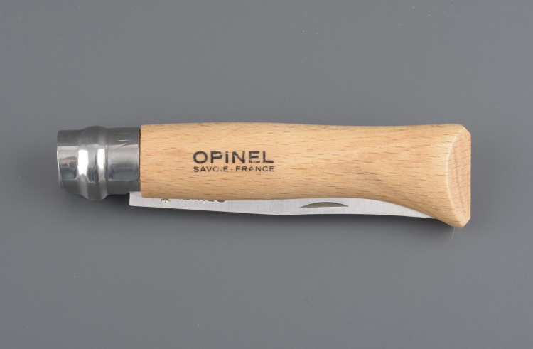 Нож Opinel 8 нержавеющая сталь, бук