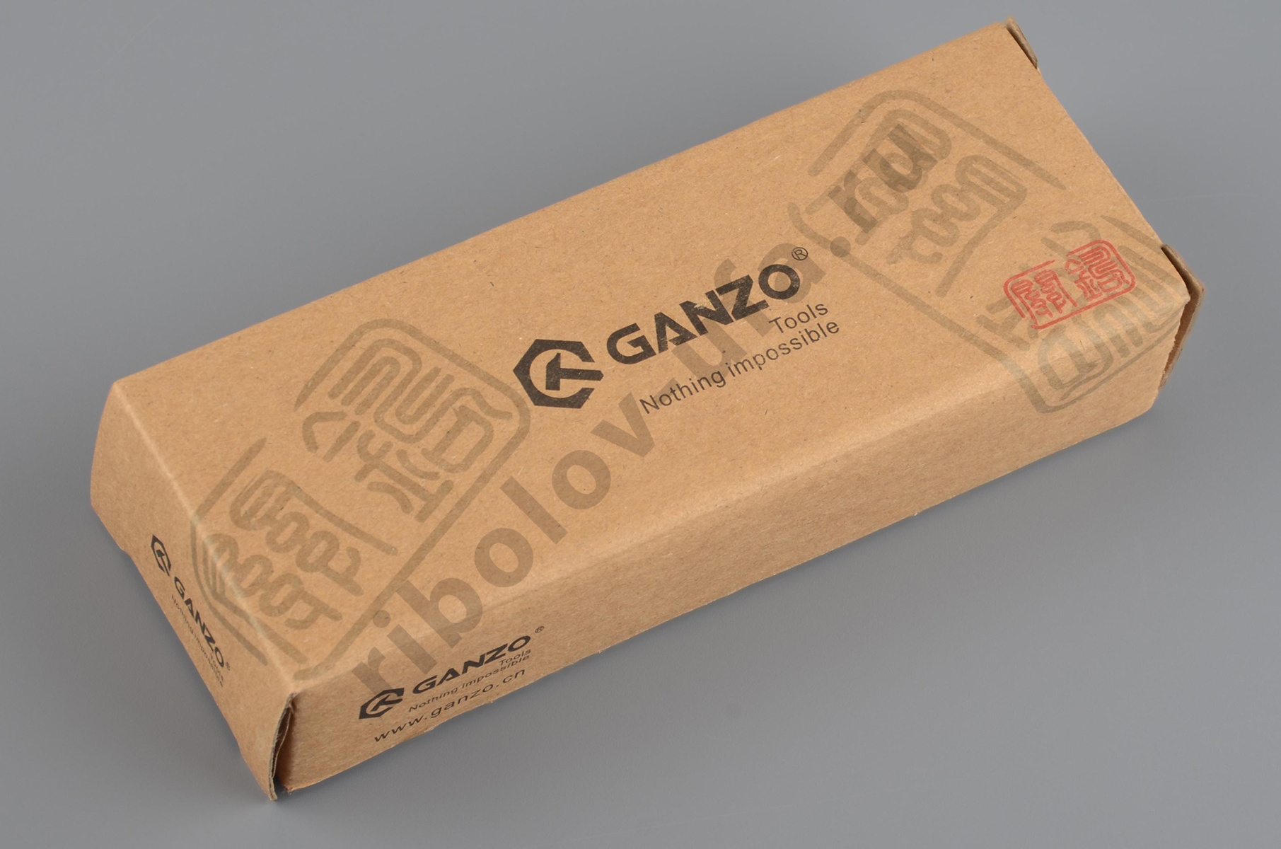 Нож складной туристический Ganzo G6803-GY серый