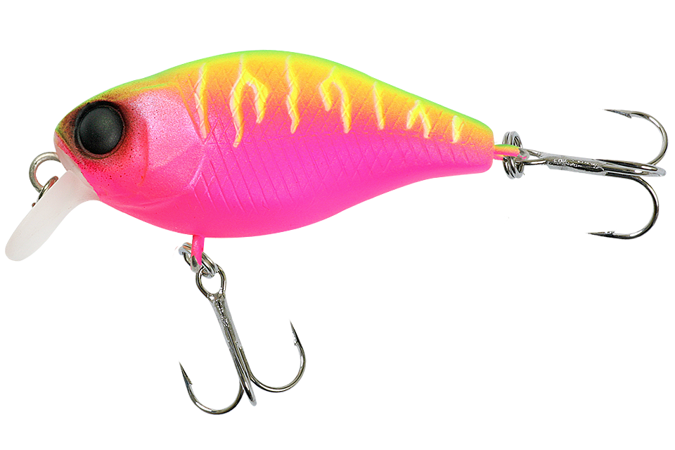 Воблер Jackall Cherry 44 дл. 4.4 см, гл. 1.0 м, 6.2 гр., floating, цв. dragon fruit mat tiger