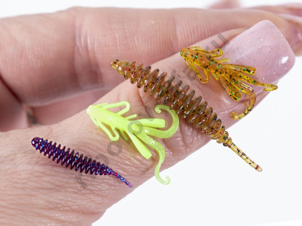 Набор приманок Lucky John Pro Series Perch Snack Pack Mix 3