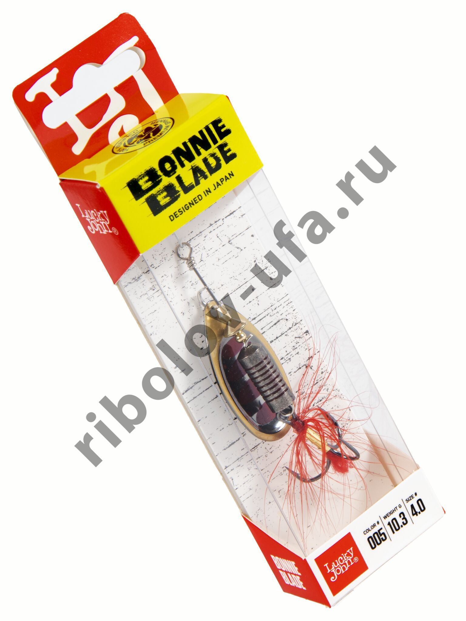 Блесна вращ. Lucky John Bonnie Blade #04, 10.3гр., цв. 005