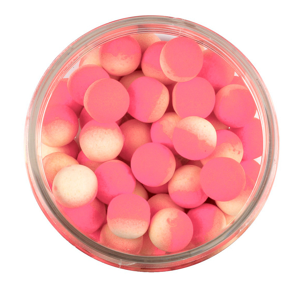 Бойлы GBS Baits Pop-up плавающие 10мм 55гр (банка) Клубника Milky Way Млечный путь