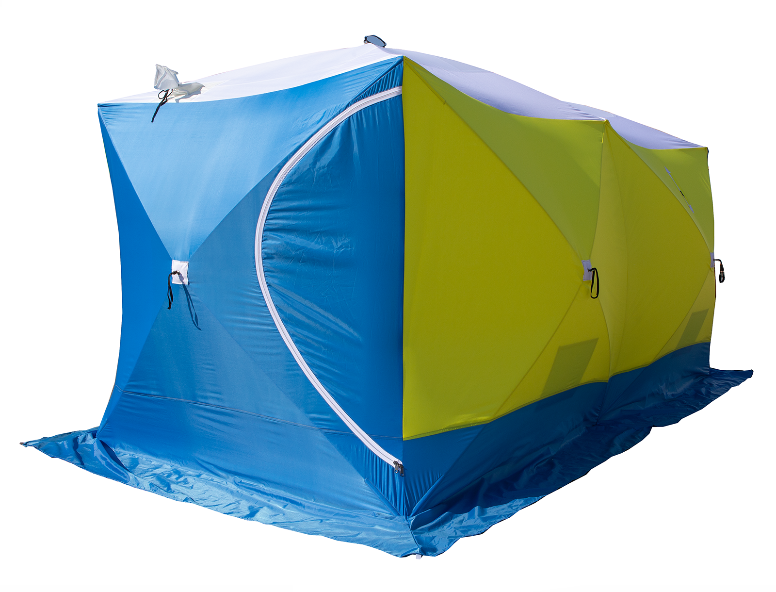 Палатка зимняя Стэк Куб Дубль 3 Т трехслойная дышащ (4.40*2.20*2.05)