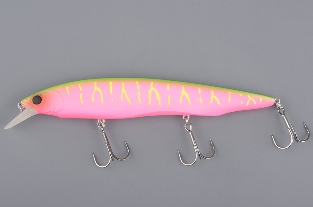 Воблер Megabass Kanata 16см, 30.0гр, 0.8-1.2м floating (pitaya mat tiger)