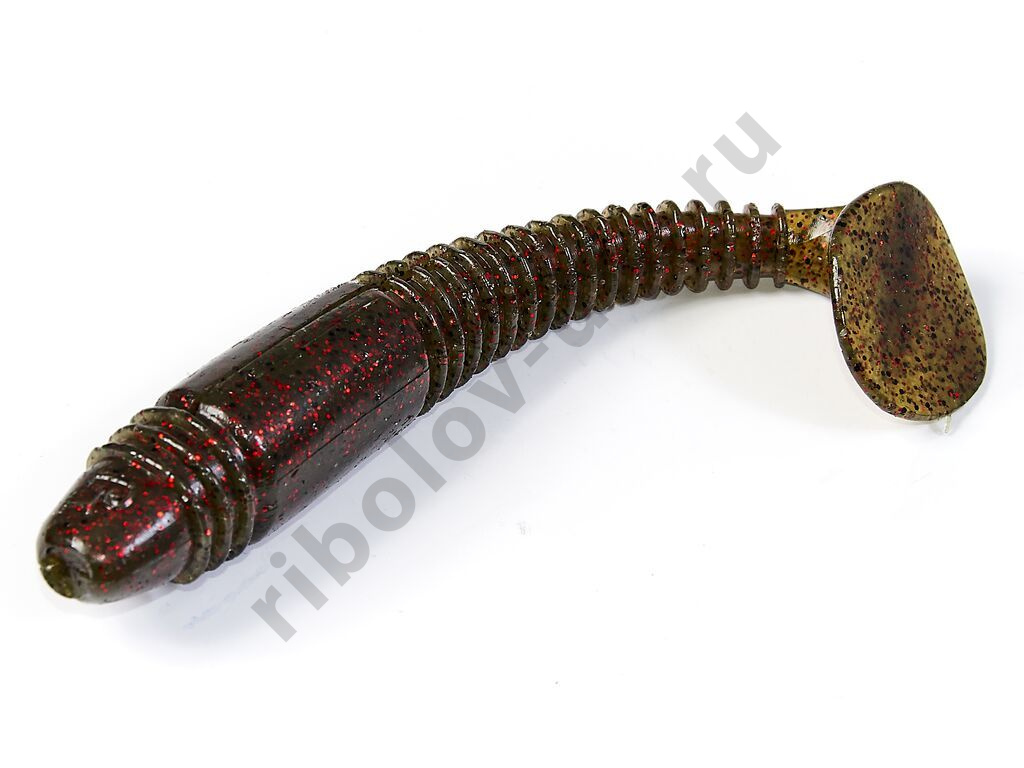 Силиконовая приманка Lucky John Pro Series Tioga Fat 4.5in 11.4см /PA03 (4 шт/уп)