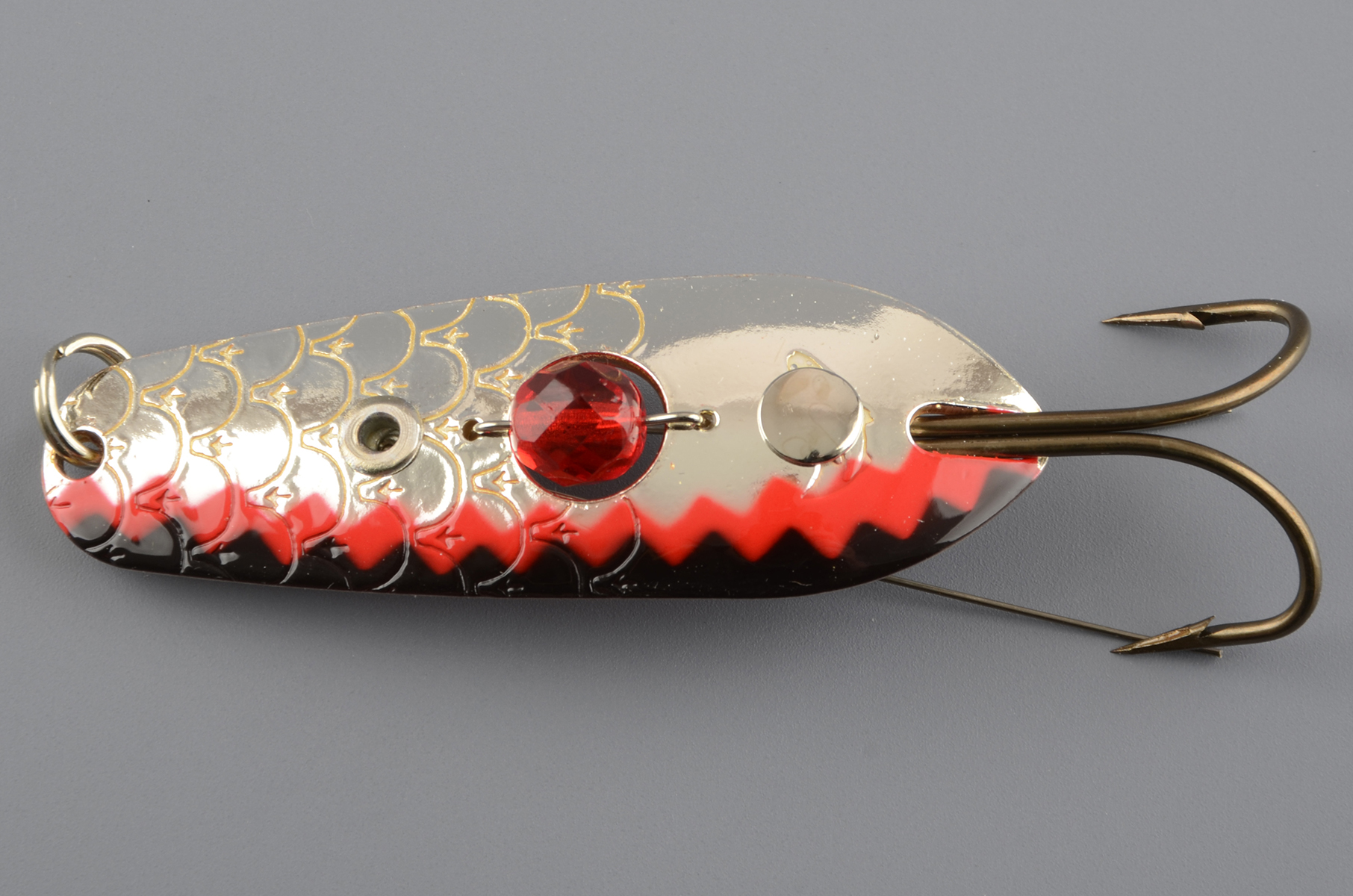 Блесна колеб. Kuusamo Rasanen 60/15 (бусина, незацеп.) S/Ruska