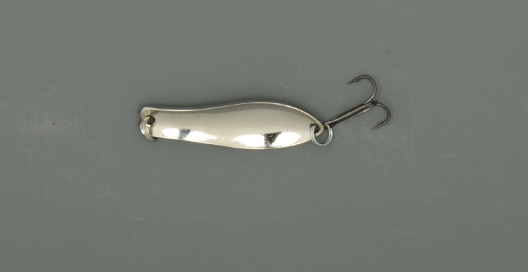 Блесна Бубнов колеблющаяся Малёк 9 гр. жел/бел